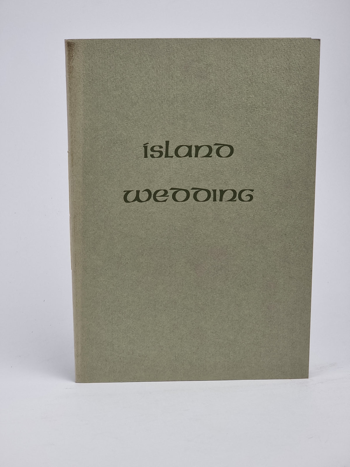 ísland wedding, George Mackay Brown — 1st Edition