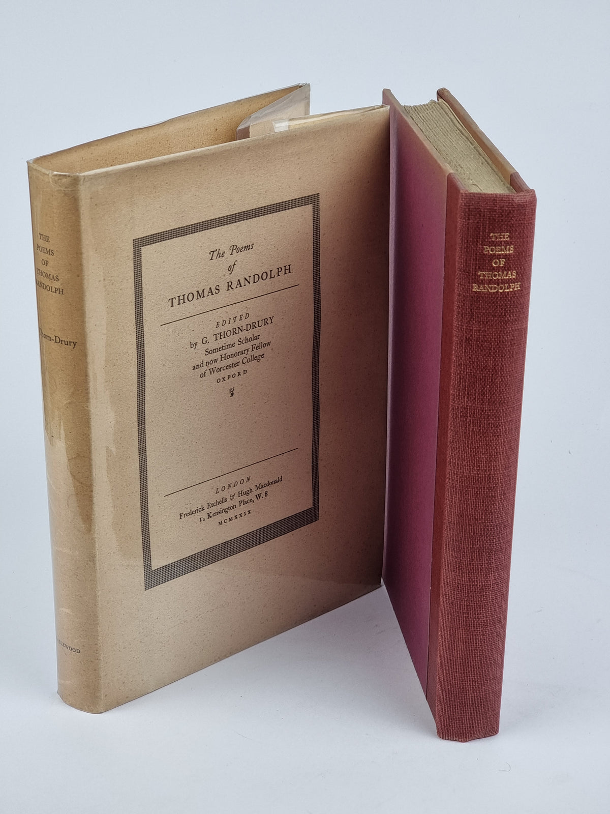 The Poems of Thomas Randolph, Thomas Randolph — 1st Edition