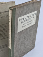 Twenty-Four Portraits: Second Series, William Rothenstein — 1st Edition