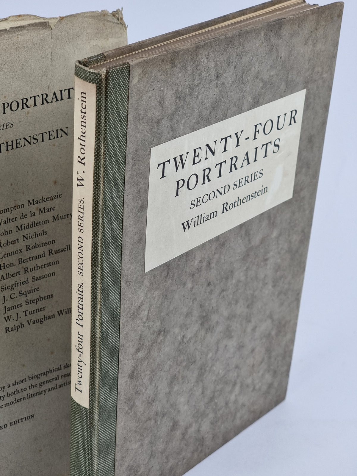Twenty-Four Portraits: Second Series, William Rothenstein — 1st Edition