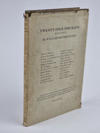 Twenty-Four Portraits: Second Series, William Rothenstein — 1st Edition