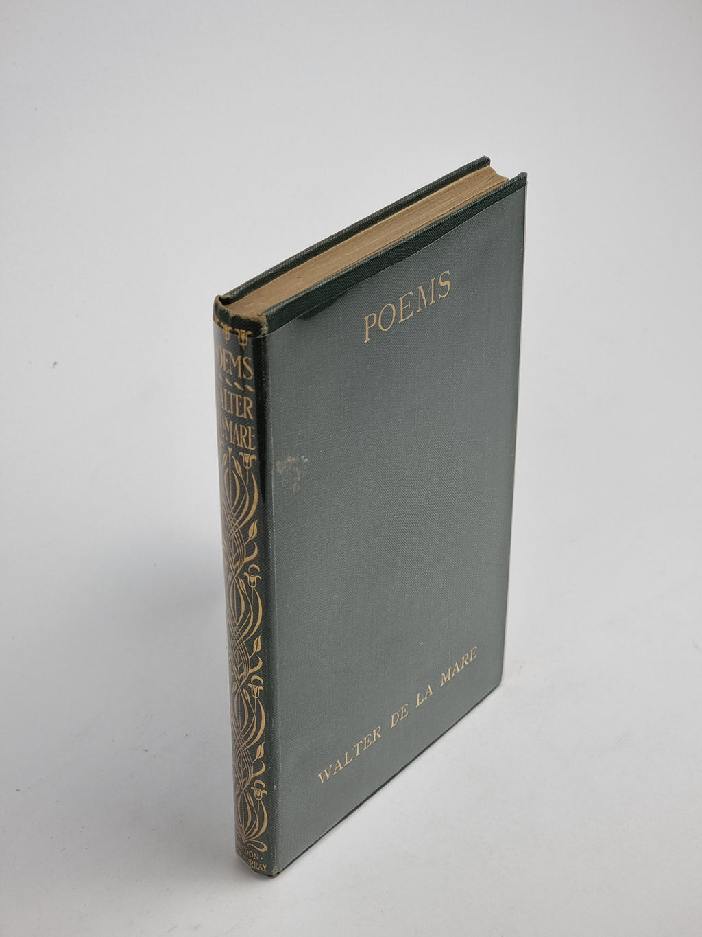 Poems, Walter de la Mare — 1st Edition