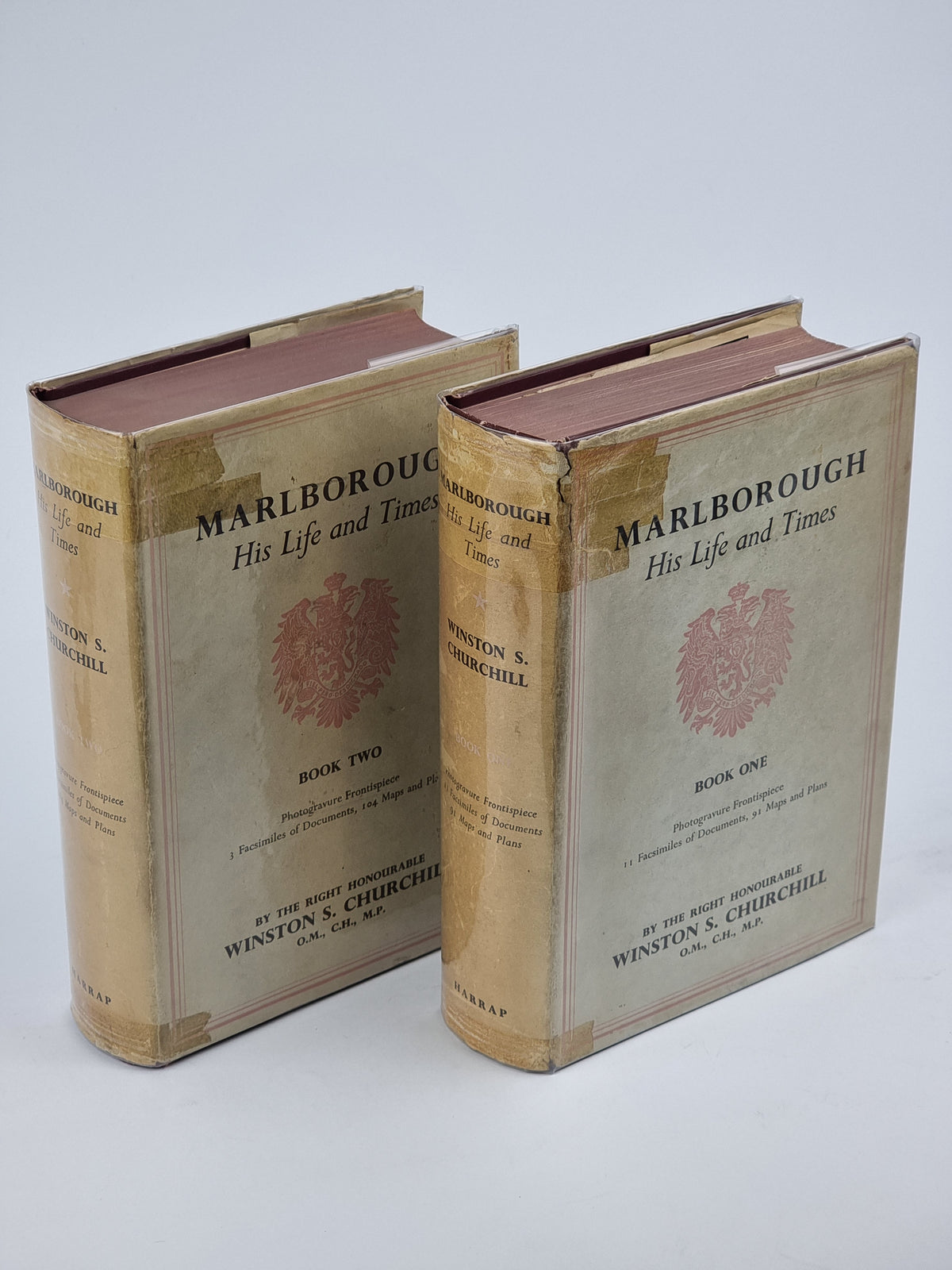Marlborough: His Life and Times, Winston S. Churchill — 1st Edition