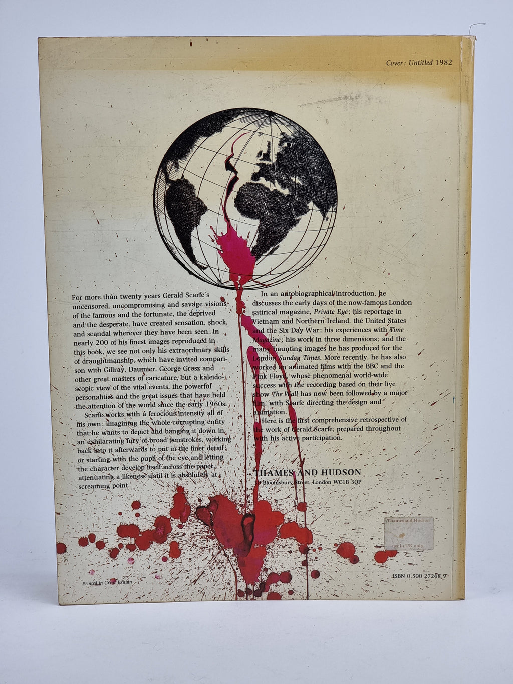 Gerald Scarfe, Gerald Scarfe — 1st Edition