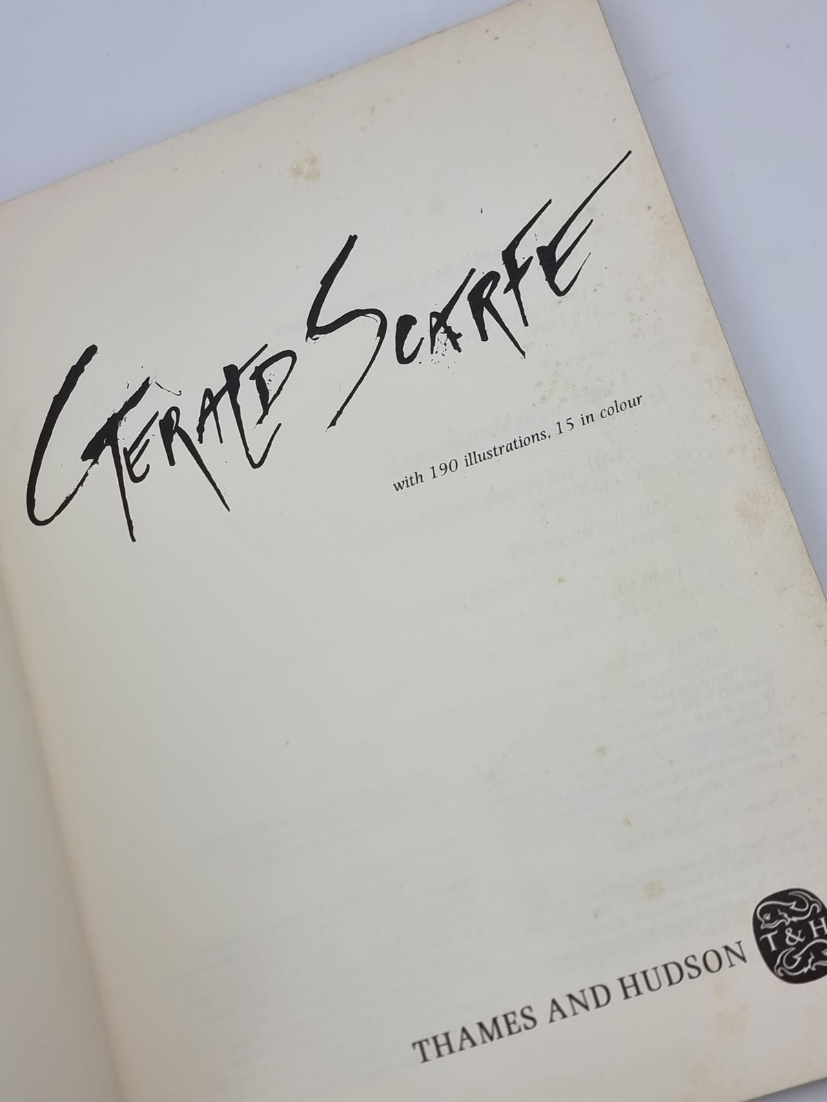 Gerald Scarfe, Gerald Scarfe — 1st Edition