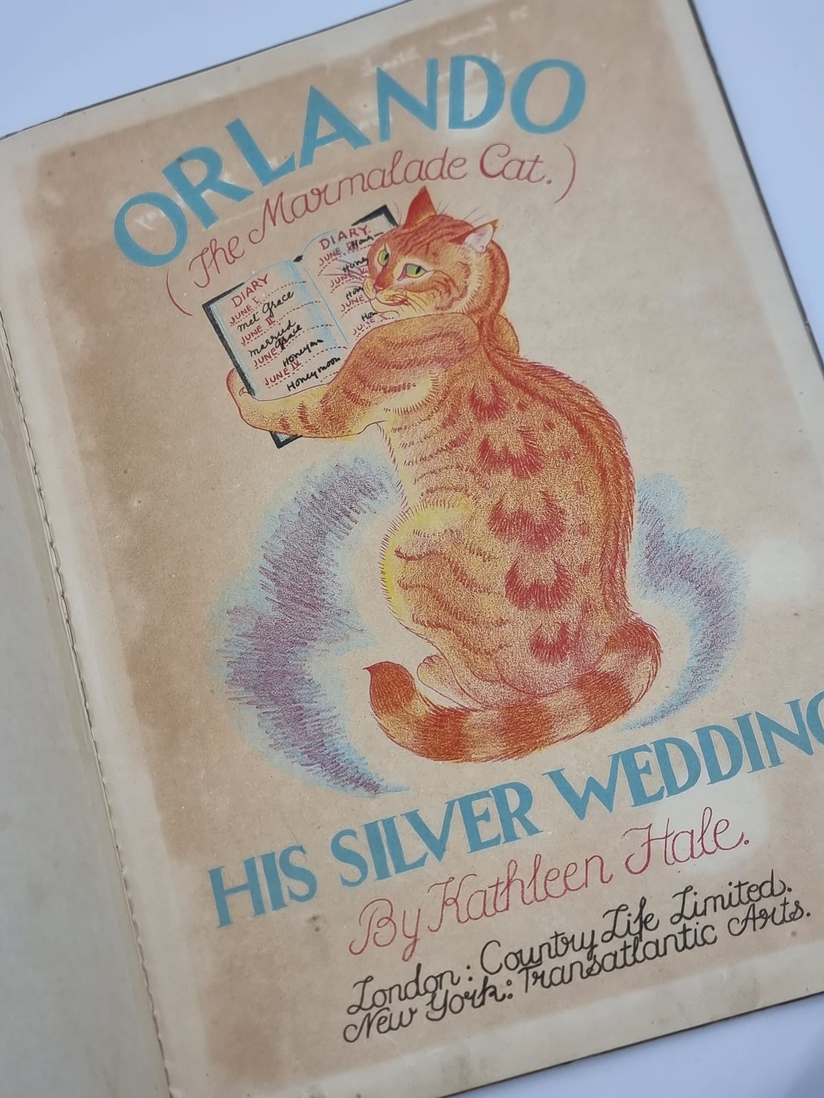 Orlando (The Marmalade Cat) His Silver Wedding, Kathleen Hale