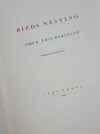 Birds Nesting: The Lost Manuscript, John Clare — 1st Edition, Limited, Signed