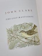 Birds Nesting: The Lost Manuscript, John Clare — 1st Edition, Limited, Signed