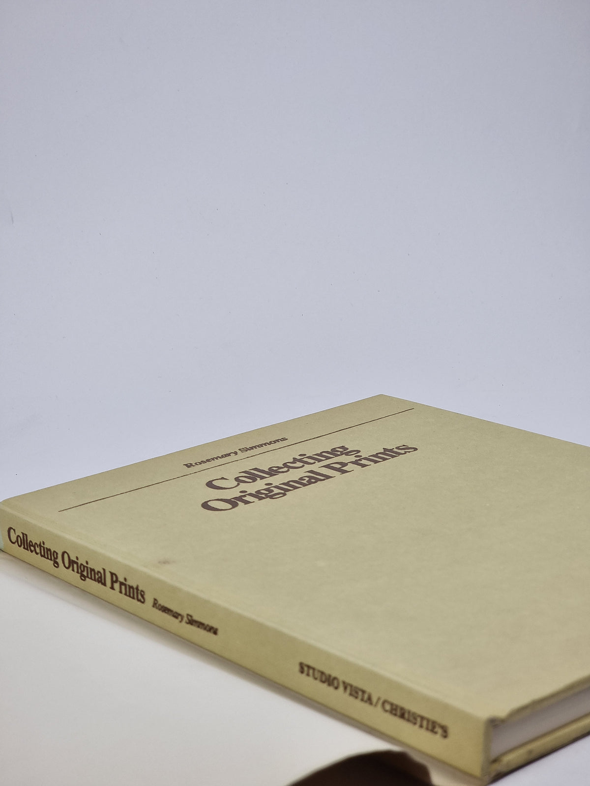Collecting Original Prints, Rosemary Simmons — 1st Edition