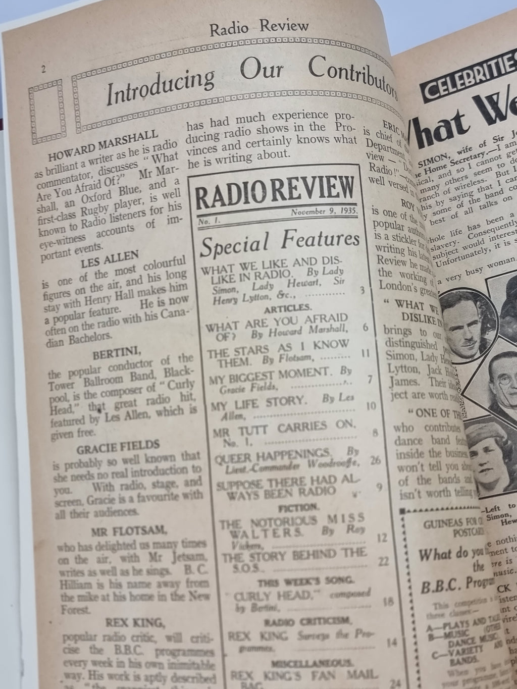 Radio Review: Nos. 1-26, Various Authors