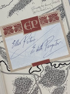 The Heretic's Apprentice, Ellis Peters — 1st Edition, Signed