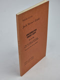 Jack Straw's Castle, Thom Gunn —Uncorrected Proof