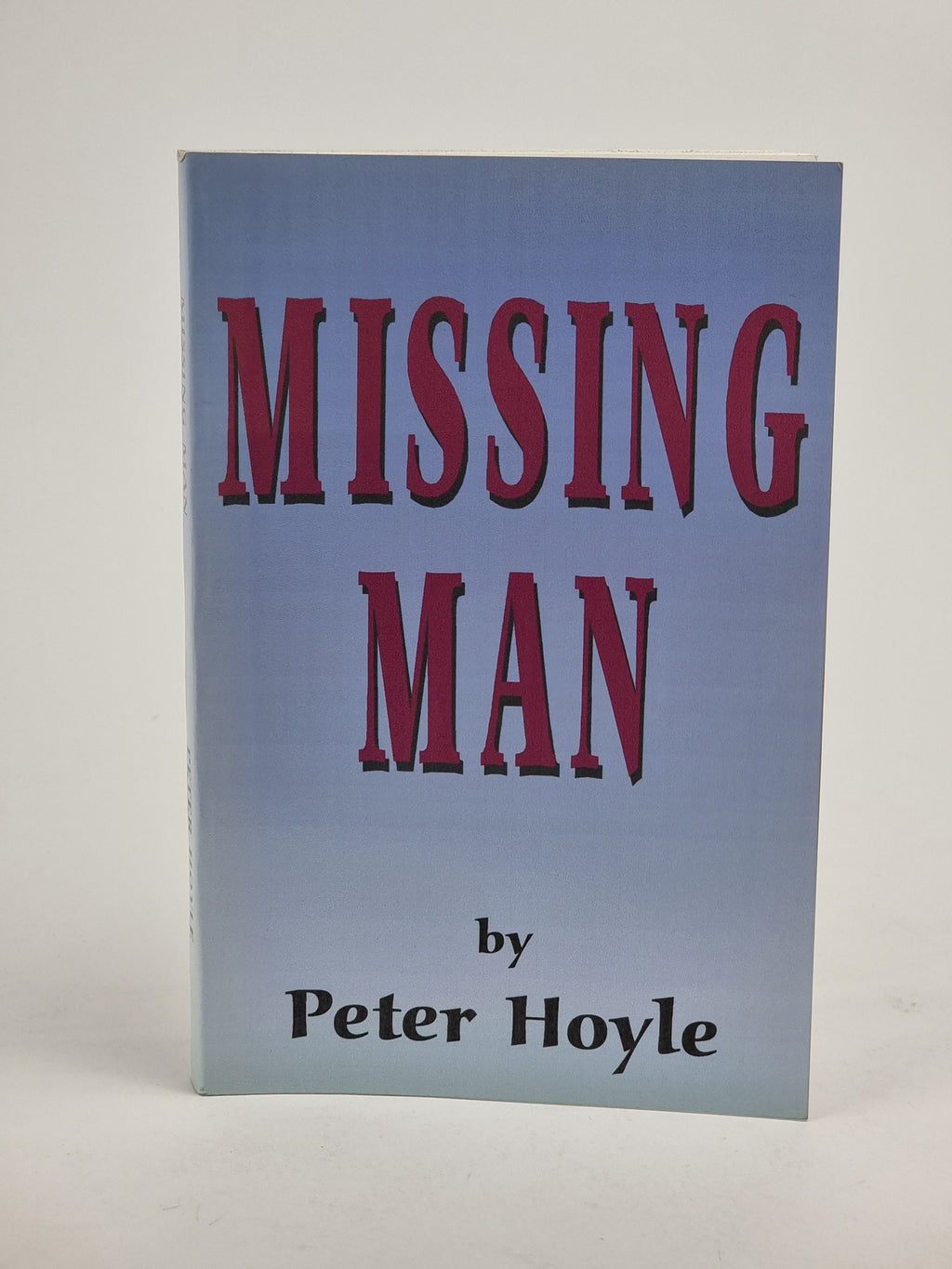 Missing Man, Peter Hoyle — 1st Edition — photograph 2
