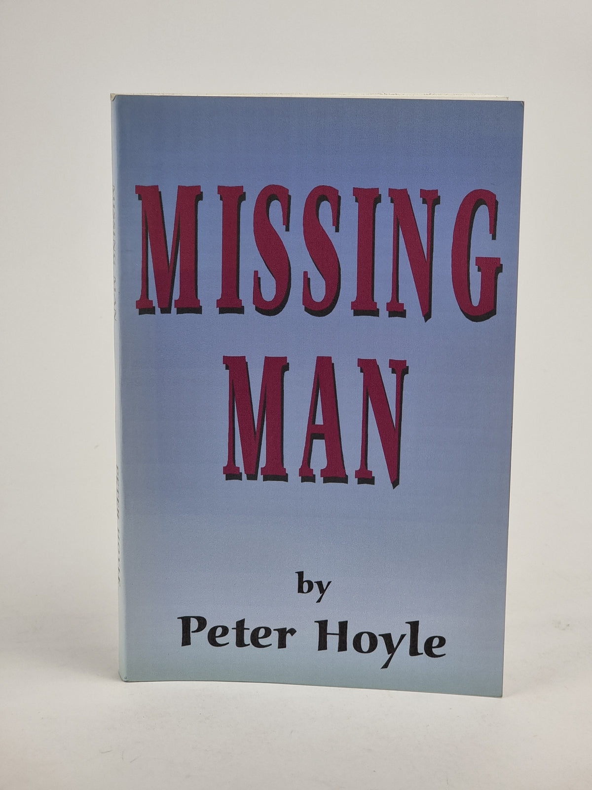 Missing Man, Peter Hoyle — 1st Edition — photograph 2