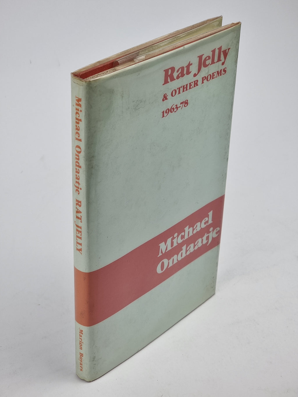 Rat Jelly and Other Poems 1963–78, Michael Ondaatje — 1st Edition — photograph 1