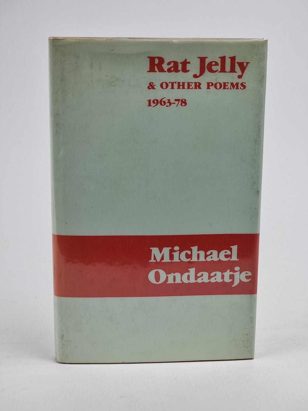 Rat Jelly and Other Poems 1963–78, Michael Ondaatje — 1st Edition — photograph 2