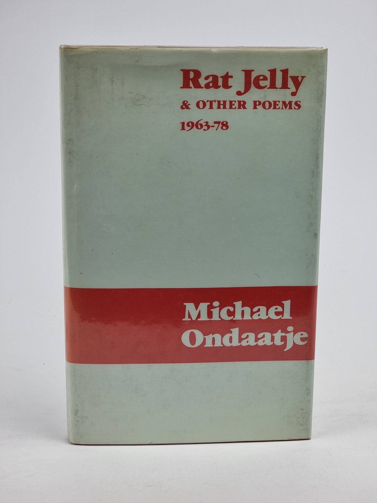Rat Jelly and Other Poems 1963–78, Michael Ondaatje — 1st Edition — photograph 2
