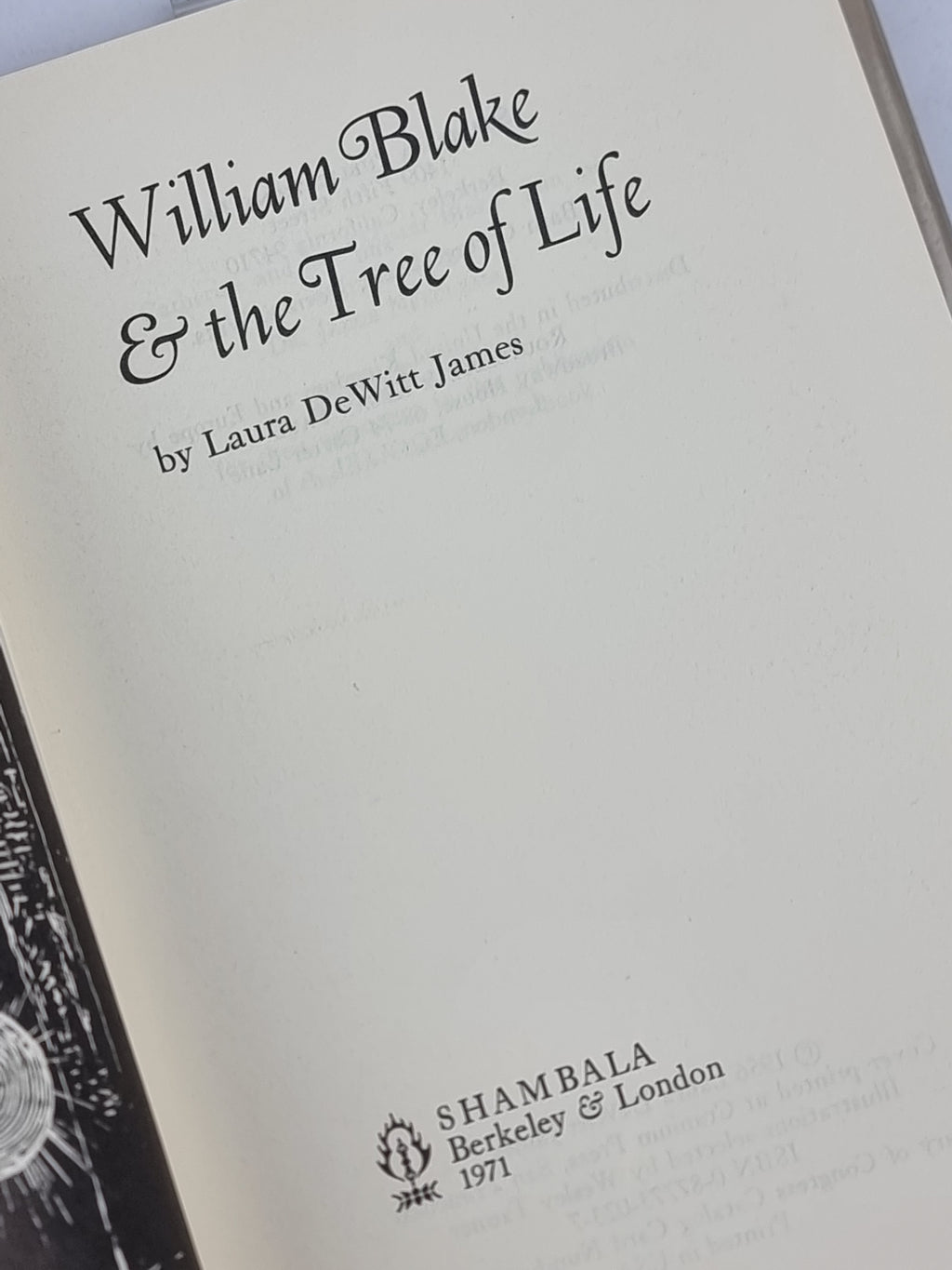 William Blake & the Tree of Life, Laura DeWitt James
