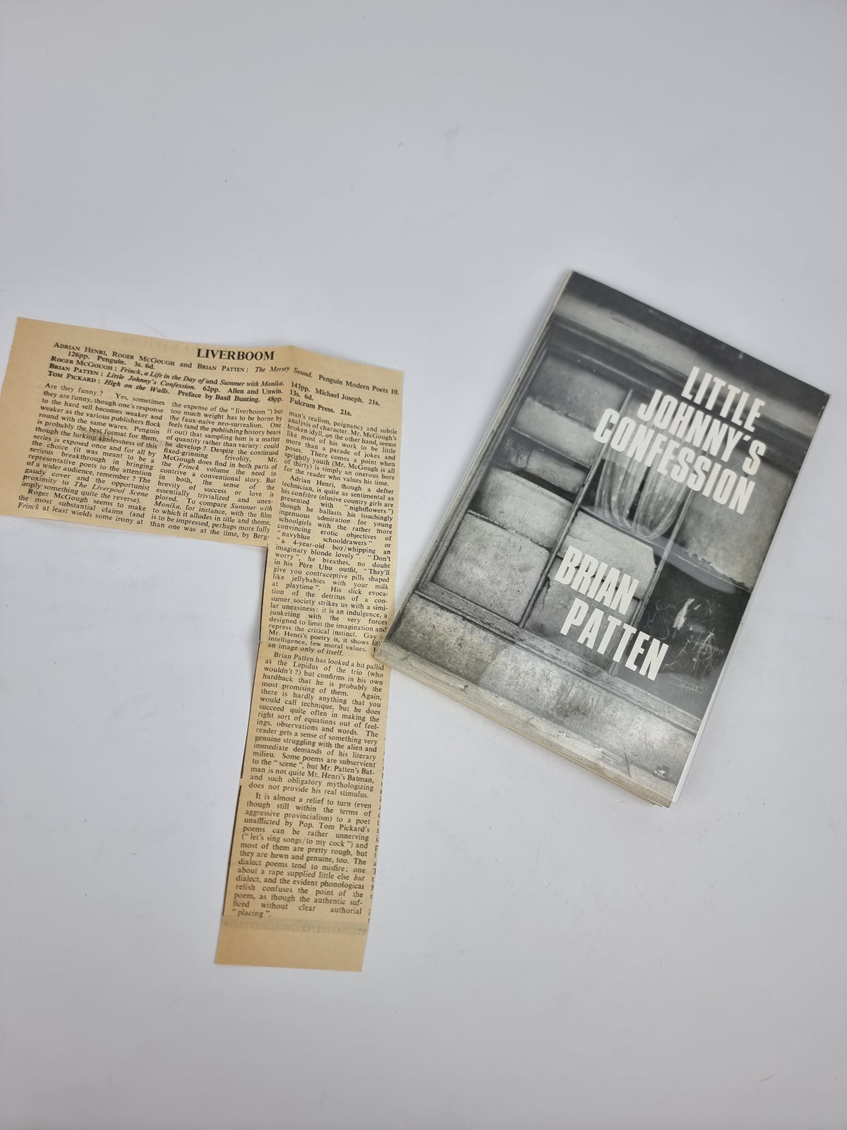 Little Johnny's Confession, Brian Patten — 1st Edition