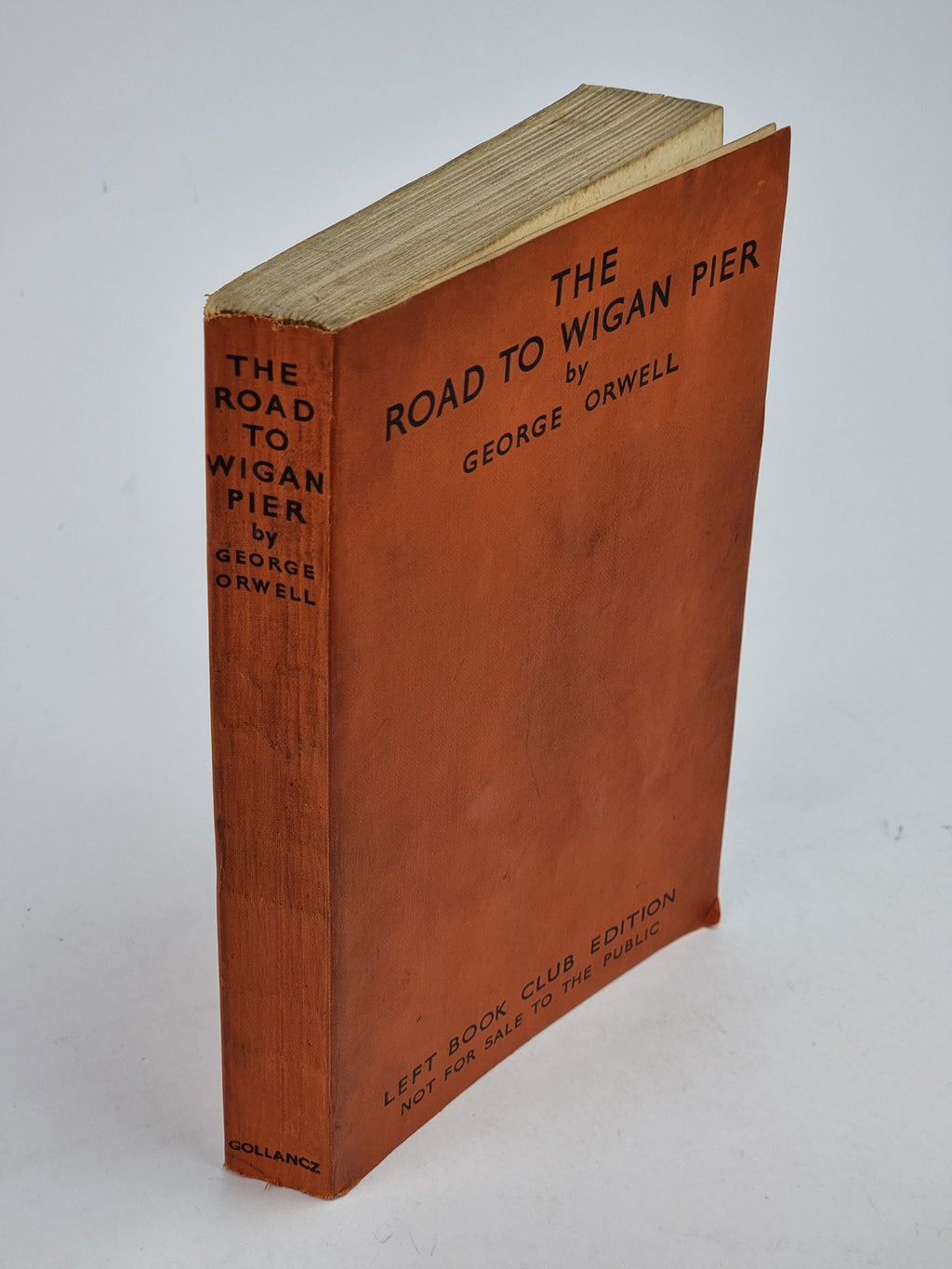 The Road to Wigan Pier, George Orwell — 1st Edition (Left Book Club)