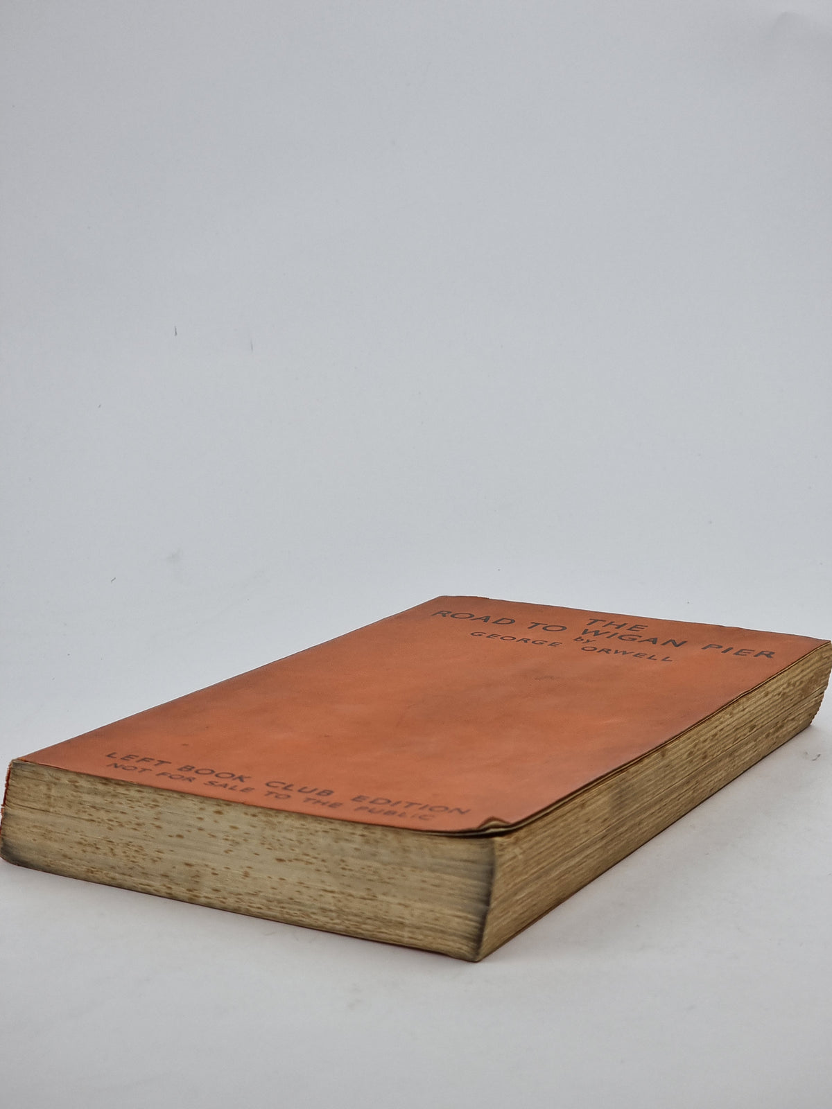The Road to Wigan Pier, George Orwell — 1st Edition (Left Book Club)
