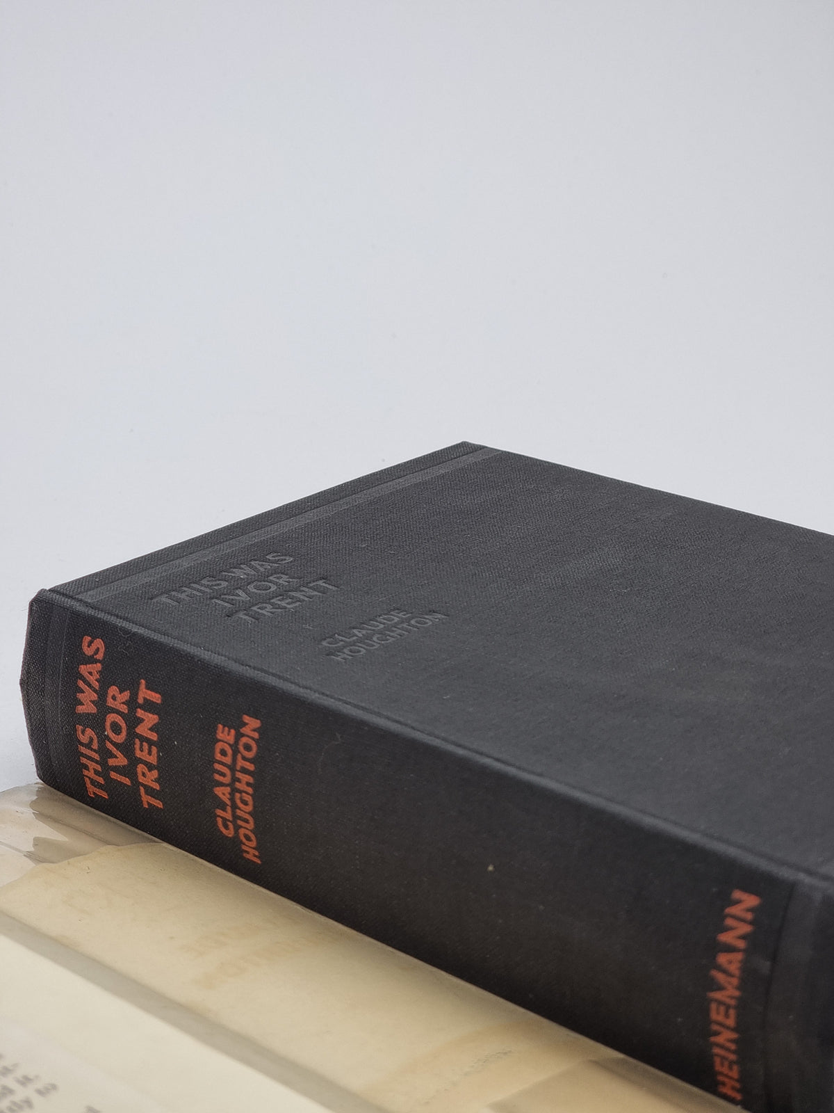 This Was Ivor Trent, Claude Houghton — 1st Edition, Signed