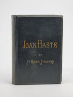 Joan Haste, H. Rider Haggard — 1st Edition