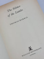 The Silence of the Lambs, Thomas Harris — 1st Edition