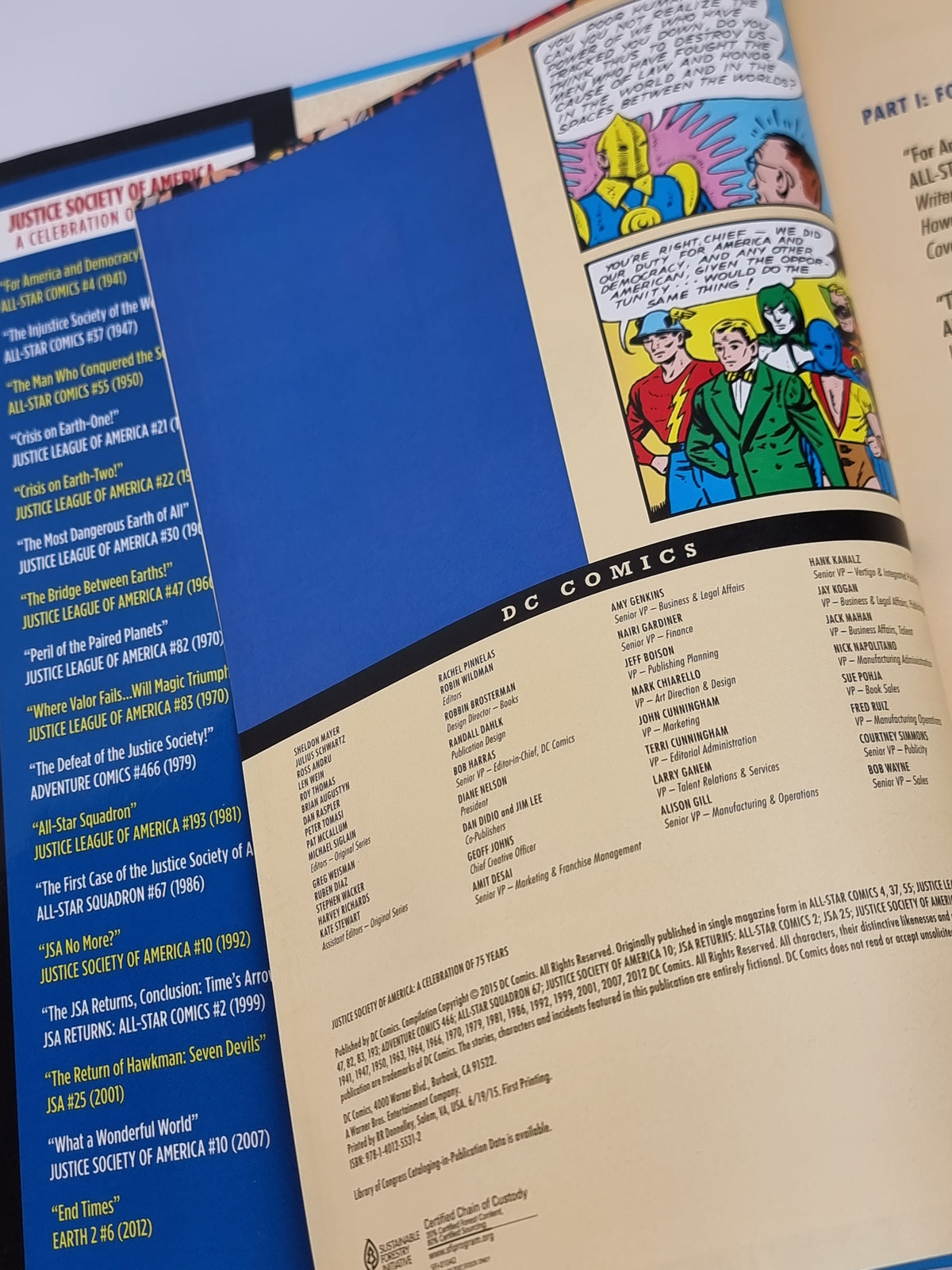 Justice Society of America: A Celebration of 75 Years, Gardner Fox, Geoff Johns...