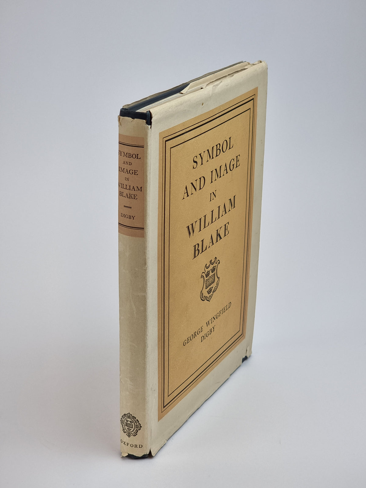 Symbol and Image in William Blake, George Wingfield Digby — 1st Edition