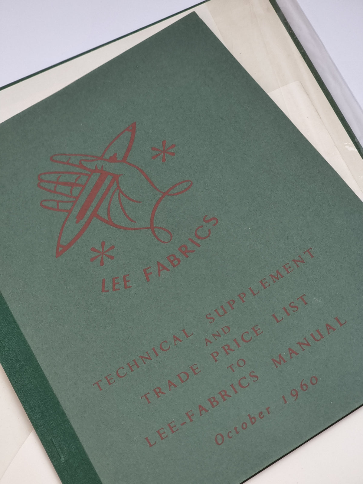 Lee Fabrics Manual, Arthur H. Lee & Sons Limited — 1st Edition