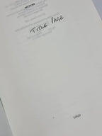 Oscar and Lucinda, Peter Carey — Advance Proof Copy