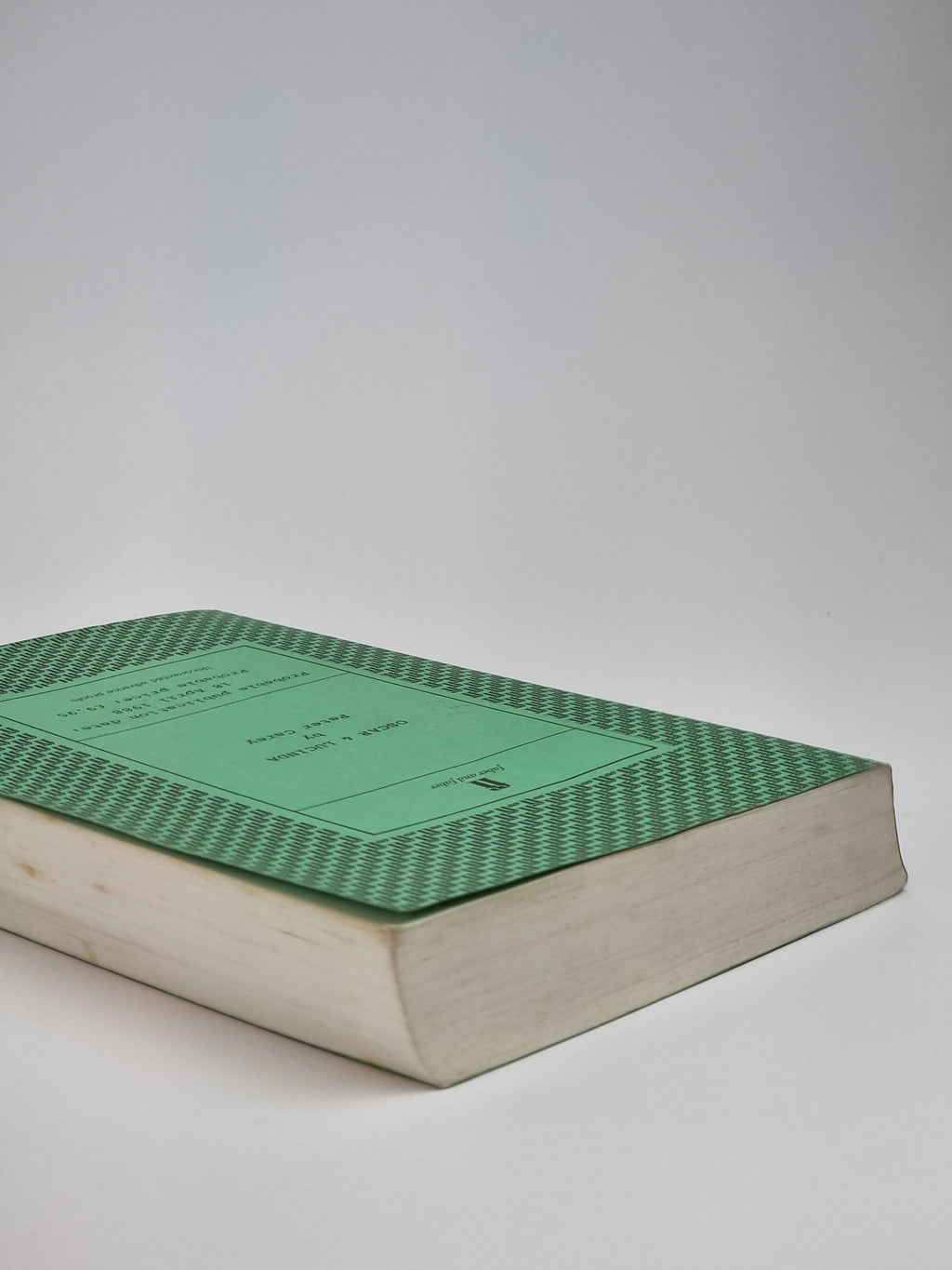 Oscar and Lucinda, Peter Carey — Advance Proof Copy