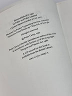 The Tax Inspector, Peter Carey — Advance Proof