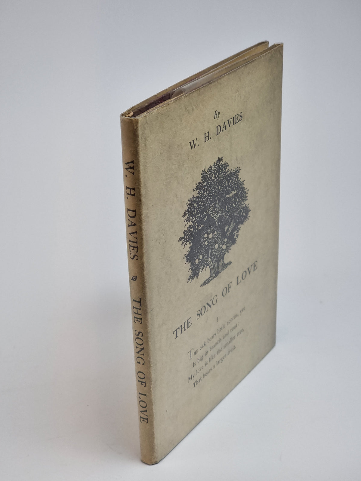 The Song of Love, W. H. Davies — 1st Edition
