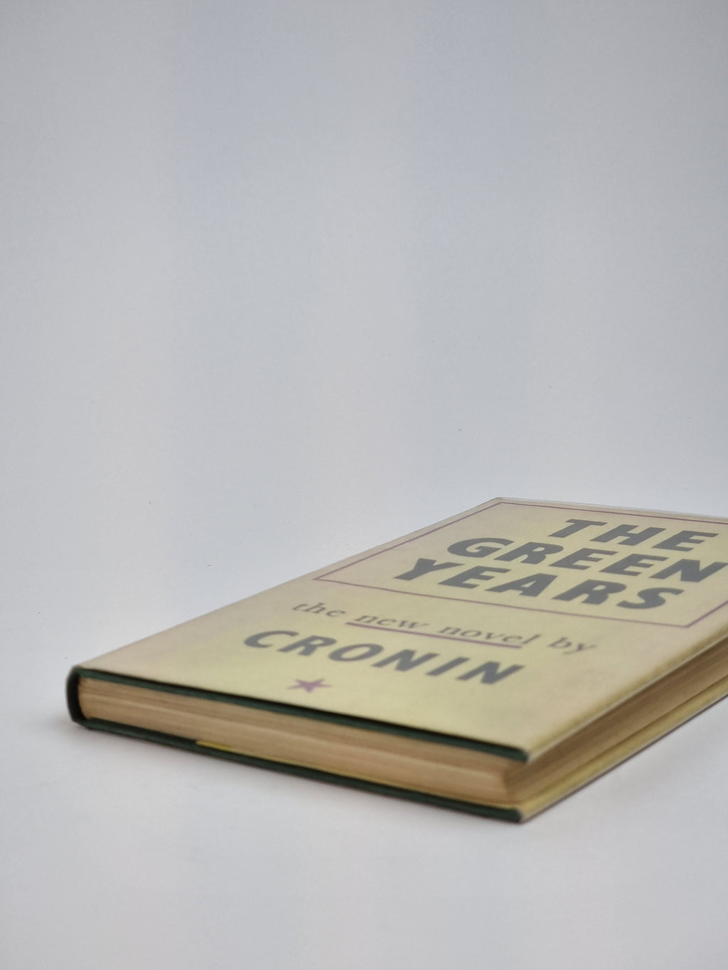 The Green Years, A. J. Cronin — 1st Edition
