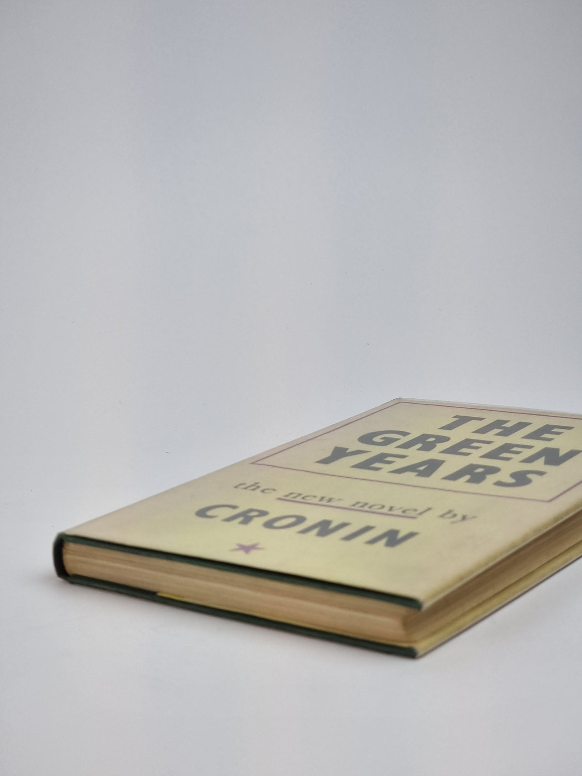 The Green Years, A. J. Cronin — 1st Edition