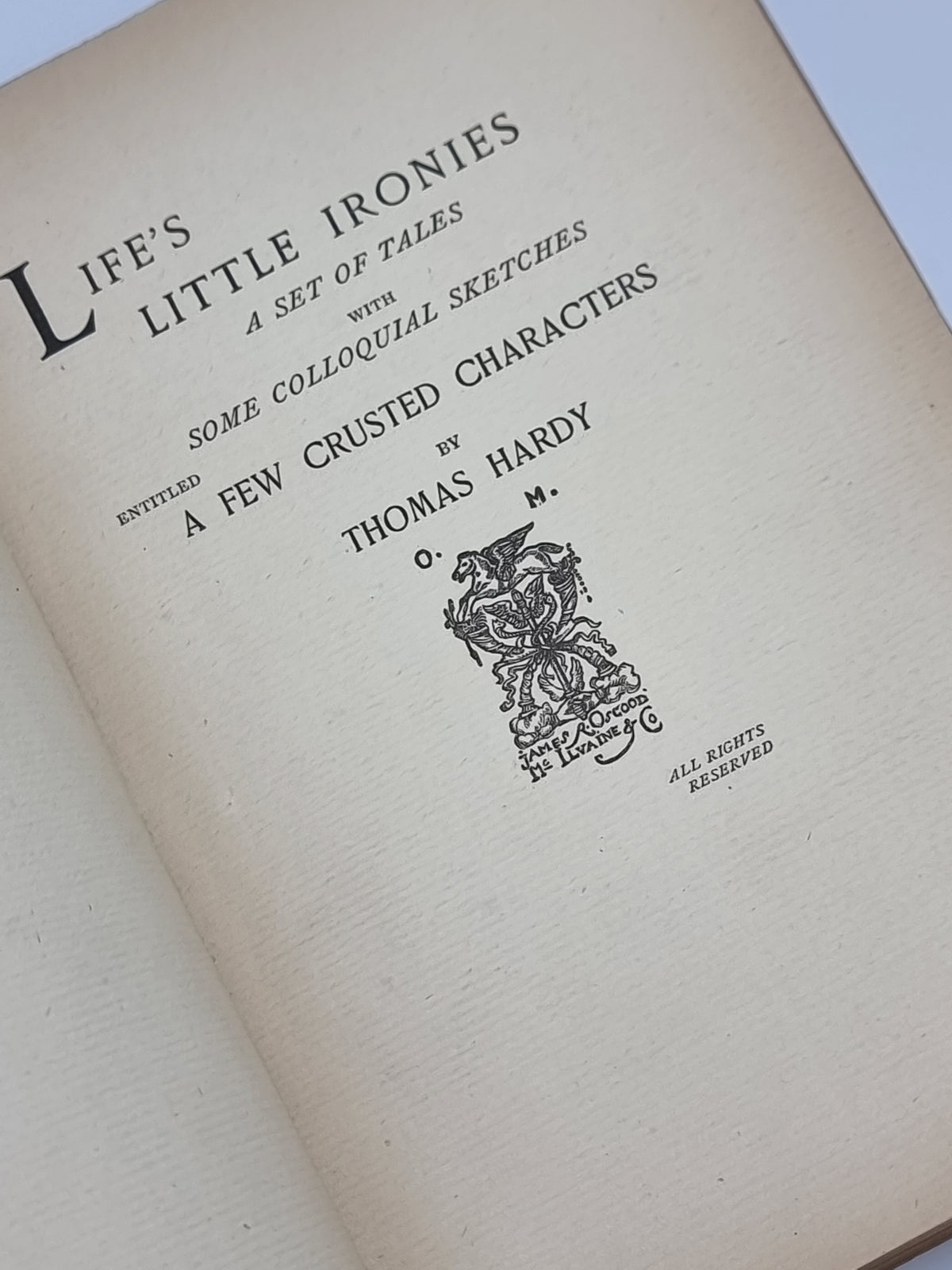 Life's Little Ironies, Thomas Hardy — 3rd Edition