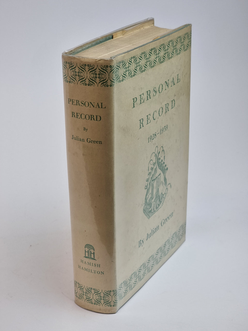 Personal Record 1928-1939, Julian Green — 1st Edition