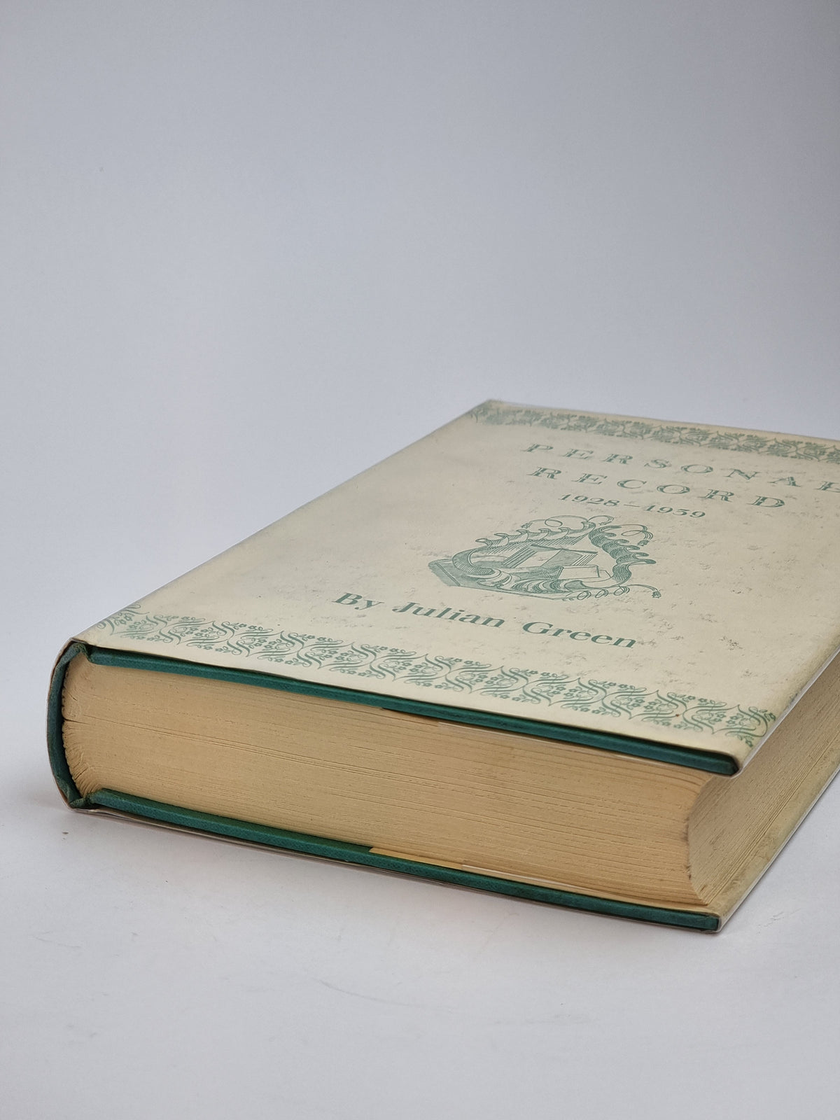 Personal Record 1928-1939, Julian Green — 1st Edition
