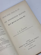 An Edinburgh Eleven, J. M. Barrie — 1st Edition