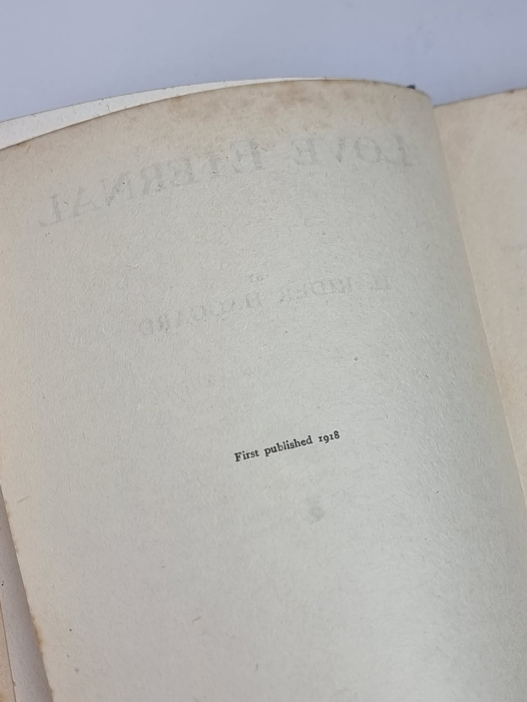 Love Eternal, H. Rider Haggard — 1st Edition