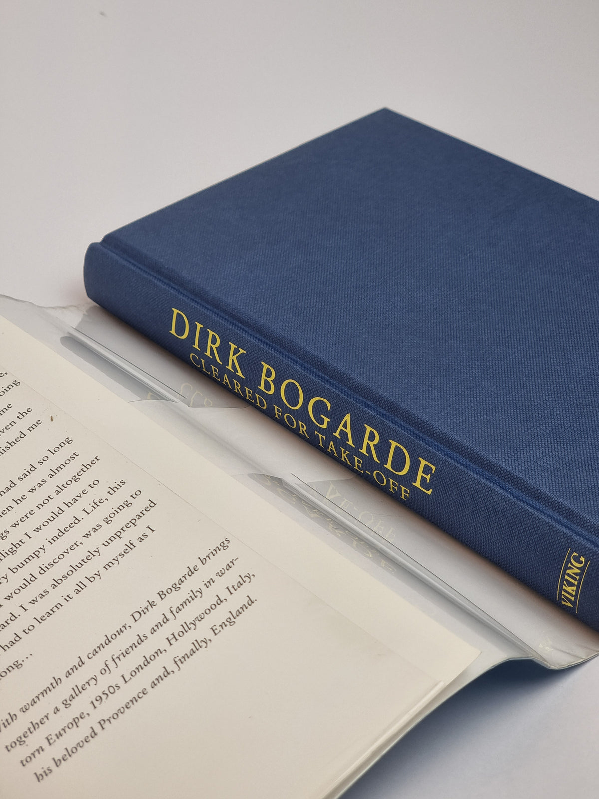 Cleared for Take-Off, Dirk Bogarde — 1st Edition