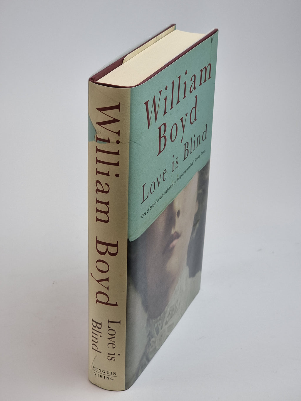 Love is Blind, William Boyd — 1st Edition, Signed