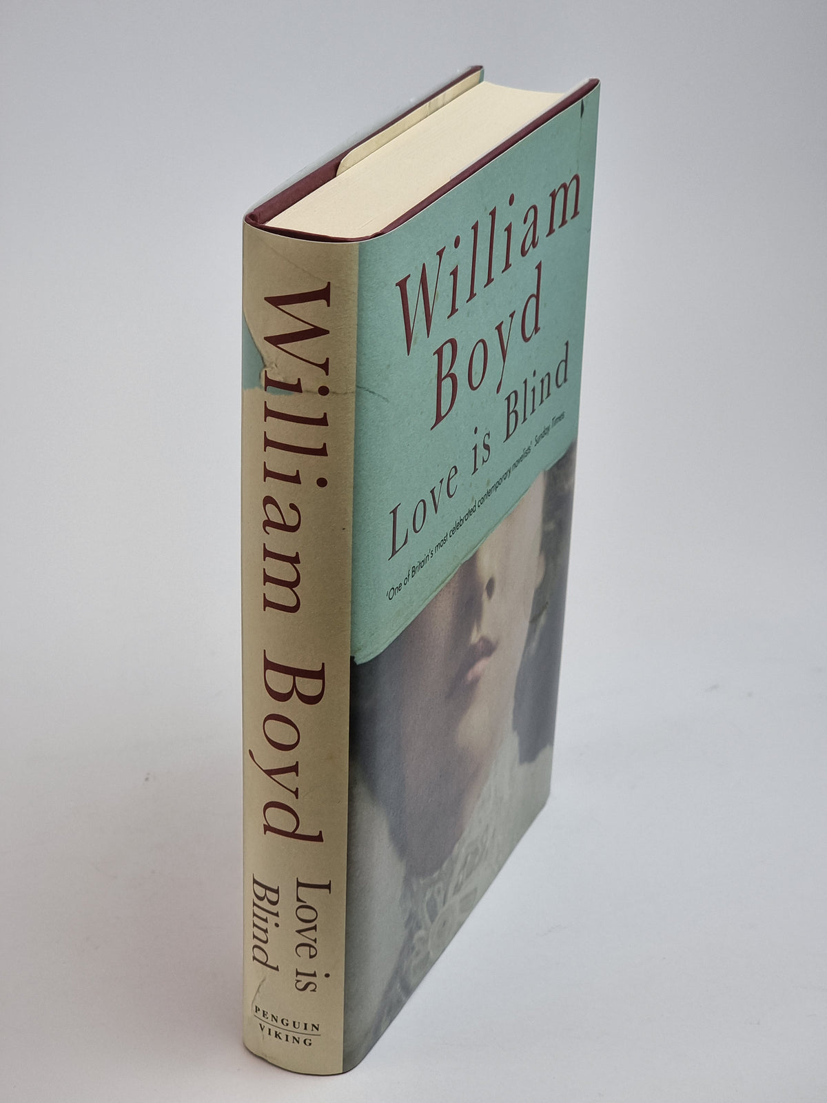 Love is Blind, William Boyd — 1st Edition, Signed