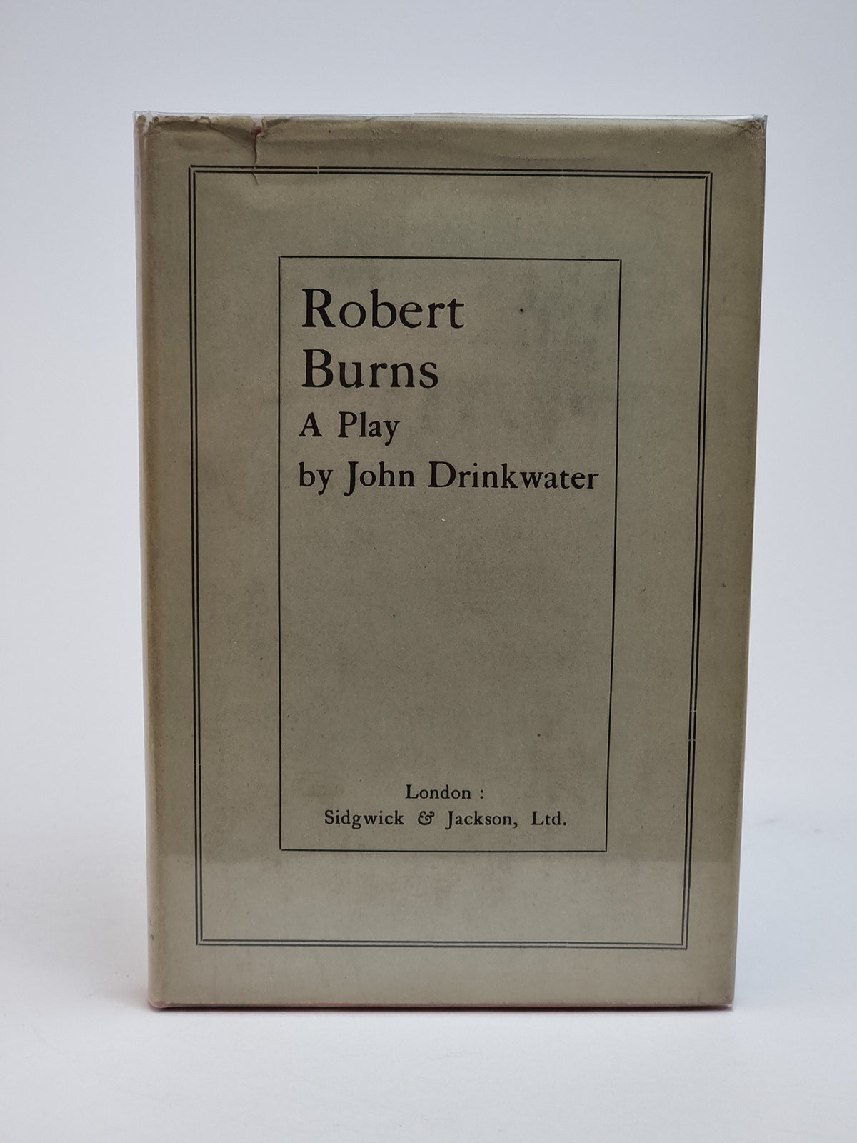 Robert Burns, John Drinkwater — 1st Edition