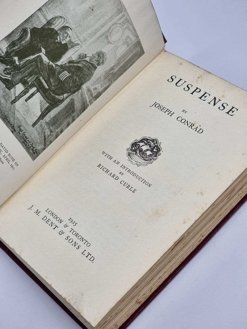 Suspense, Joseph Conrad — 1st Edition
