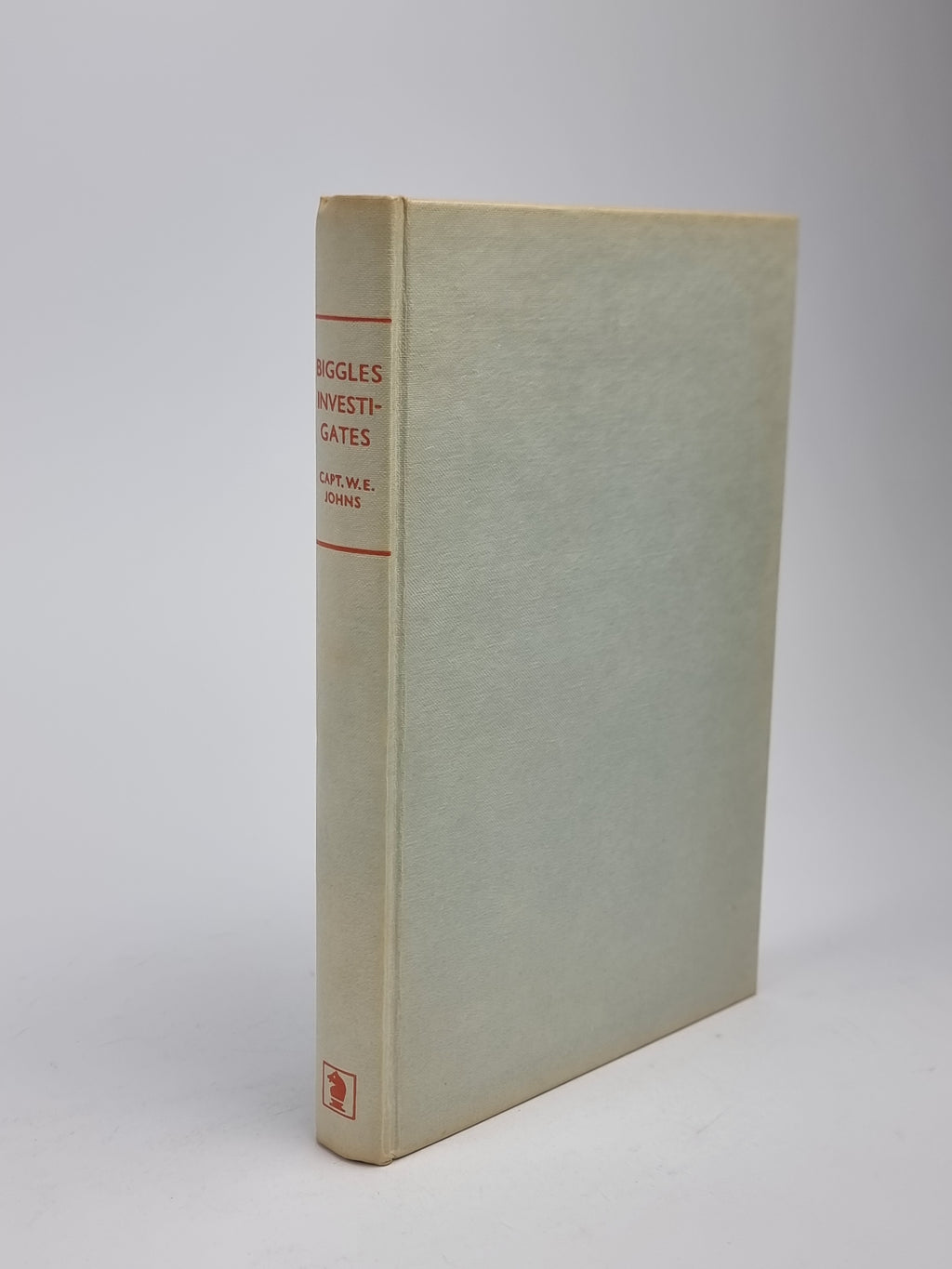 Biggles Investigates, Captain W. E. Johns — 1st Edition
