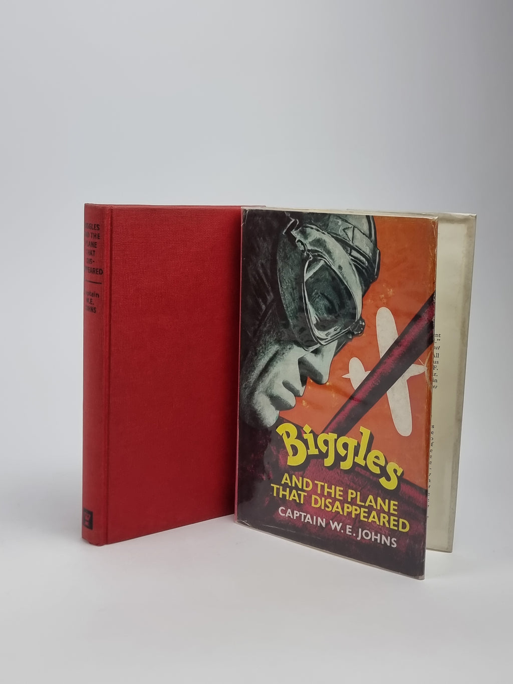 Biggles and the Plane That Disappeared, Captain W. E. Johns — 1st Edition