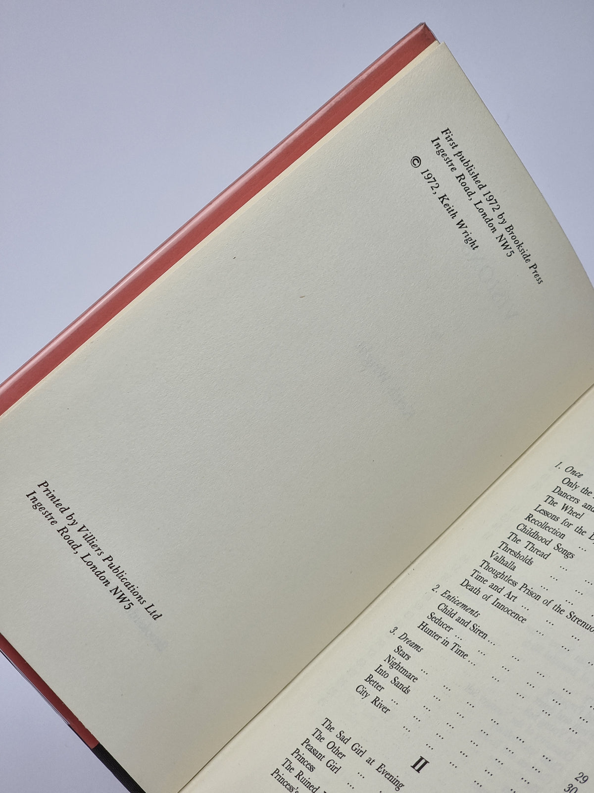 Visions, Keith Wright — 1st Edition